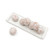 Delices des 7 Vallees White Chocolate Filled Cocoa Powder Beignets - 175/Case
