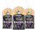 O’Doughs Sprouted Whole Grain Flax Bagels - Gluten Free - Pack of 3