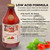 Papa Vince Pasta Tomato Sauce - Pack of 4 - No Onion No Garlic Low Acid Formula. Small Batch. Gluten-Free Non GMO Cherry Tomatoes grown locally in Sicily, Italy