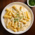 Bravo Bravissimo Maccheroni Italian Pasta Noodles, Comes in Cacio & Pepe Flavor, All-In-One Italian Pasta Meal, Sauce, Plate, Fork, Microwavable Meals, GMO Free - Pack of 6