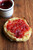 Keto Strawberry Jam, No Sugar Added - Monk Fruit Sweetened, Gluten Free Spread from ChocZero, 12 oz