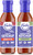 Fody Foods Vegan Tomato Variety Ketchup - Regular & Unsweetened,  Keto Friendly Condiment, Non GMO - Pack of 2