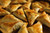 Goat Cheese Red Pepper Stuffed Phyllo Triangles  - includes 24