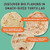 Eureka Tortilla Pickled Jalapeño & Carrot Artisan Flour Tortillas - Vegan, Non-GMO, Low - 6” Mini Wrap Whole Grains - Pack of 4