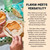 Eureka Tortilla Organic Plain Artisan Flour Tortillas - Vegan, Non-GMO, Low - 6” Mini Wrap Whole Grains - Pack of 4