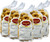 Sanniti Italian Taralli Pugliese Caserecci Tradizionale - Italian Crackers - 8.8 oz - Pack 5