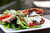 Grilled Portobello Mushroom, Roasted Red Pepper & Goat Cheese Wrap - (Free Recipe below)
