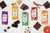 Theo Chocolate Organic Milk + Dark Chocolate Bars Classic Sampler Variety, Gluten Free, Non-Gmo - Pack of 10