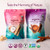 Cinnamon Coconut Crispy Rollers, Ava Organics - Lightly Sweetened Baked Coconut Crisps Pack of 8 - Gluten Free, Non-GMO, Kosher, Vegetarian