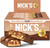 Nick's Protein Bars Almond Chocolate - Low Carb Keto Friendly Snacks, No Added Sugar - Pack of 12