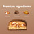 Nick's Protein Bars Almond Chocolate - Low Carb Keto Friendly Snacks, No Added Sugar - Pack of 12