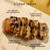 Gourmet Banana Bread, Baked Fresh for Each Order, Made with Belgian Chocolate Chips, Individually Wrapped to Arrive Soft & Moist - Pack of 6