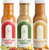 SideDish, Refined Sugar Free Salad Dressing - Southwest, Honey Dijon, Miso Caesar Salad Dressing - Pack of 3