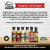 Low Sodium Salad Dressing Variety - Vegan Salad Dressing Option, Balsamic Vinaigrette Dressing, Avocado Ranch Dressing by Brick House - Pack of 6