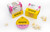 Opopop Gluten Free, Non-GMO Microwave Popcorn Pop Cups - Birthday Cake - Gourmet Kernels & Popcorn Flavoring - Pack of 6