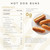 Hero Classic Hot Dog Buns - 0g Net Low Carb Buns | High Fiber, 0g Net Carbs, 0g Sugar - Pack of 2