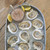 Premium Raw Half Shell Oysters - 12 Count Case - 24 Servings, 4 oz each