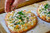 Roasted Garlic, Chicken & Herb Flatbread Pizza - (Free Recipe below)