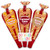 Popcornopolis Gourmet Popcorn – Premium Popcorn Mini Cones & Exclusive Inspirational Sticker, 8 oz - Variety Pack of 6