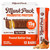 Munk Pack 15g Probiotic Protein Bars - 1g Sugar, 5g Net Carbs, Vegan + Keto Protein Bars, Plant Based Gut Health Snack, High Protein Snacks, Peanut Butter Cup - 12 Count