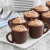 Dark Chocolate Mini Coffee Cups, Mona Lisa  - 45/Case Dark Chocolate Mini Coffee Cups, Mona Lisa  - 45/Case