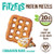 Lenny & Larry's Cinnamon Buns FITZELS- Sweet & Savory Pretzel Snacks Incredibly Tasty, High Protein Salty, Vegan, 20 g's of Plant Based Protein, 3 oz - Pack of 8