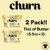 Churn Flavored Butter Cacio & Pepe, Churned with Organic Grass Fed Butter - Non-GMO- Pack of 2 Churn Flavored Butter Cacio & Pepe, Churned with Organic Grass Fed Butter - Non-GMO- Pack of 2