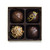 4pc Gold Chocolate Truffle Assortment, Perfect for Gifts & Events - Pack of 20