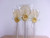 Yellow Flower Gourmet Lollipops - Six Included