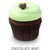 Chocolate Mint Cupcakes - One Dozen