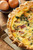 Swiss and Cheddar Quiche with Bacon - (Free Recipe below)