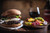 Red Wine and Mushroom Burgers with Goat Cheese - (Free Recipe below)