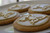 White & Gold Butterfly Iced Cookies - One Dozen