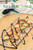 Peach and Brie Flatbread with Balsamic Glaze - (Free Recipe below)