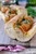Tuscan Chicken Meatball Sandwich - (Free Recipe below)