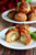 Mozzarella Stuffed Chicken Parm Meatballs - (Free Recipe below)