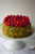Pistachio Raspberry Cheesecake