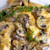 Mushroom Asiago Chicken with Pasta - (Free Recipe below)