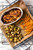 Maple and Mustard Glazed Chicken with Roasted Sweet Potatoes and Brussels Sprouts - (Free Recipe below)