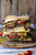 Bourbon Tomato BLT w/Fried Egg and Smoked Gouda - (Free Recipe below)