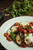 Roasted Tomatoes and Cheesy Eggplant - (Free Recipe below)