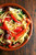 Linguini with Roasted Red Peppers, Crabmeat and Basil - (Free Recipe below)