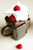 Nutella Espresso Mug Cake with Fresh Raspberries - (Free Recipe below)