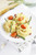 Roasted Asparagus and Mushroom Carbonara - (Free Recipe below)