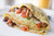 Cheesy Egg Crepes w/ Pancetta, Sausage, Gruyere, Diced Tomato & Chives - (Free Recipe below)