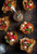 Caprese Salad in  Baskets w/ Olive Tapenade Vinaigrette - (Free Recipe below)
