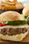  Meatball Provolone Burgers with Garlic Parmesan Aioli - (Free Recipe below)