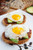 Bacon Jam Breakfast Sandwich with Fried Egg and Avocado - (Free Recipe below)