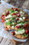 Grilled Chicken Margherita Naan Pizza - (Free Recipe below)