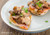Garlic Mushrooms with Bacon English Muffins - (Free Recipe below)